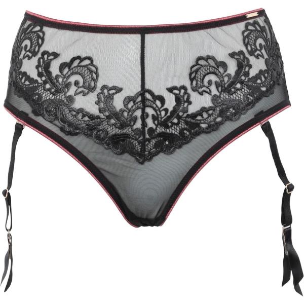 slip Bluebella nero tinta unita