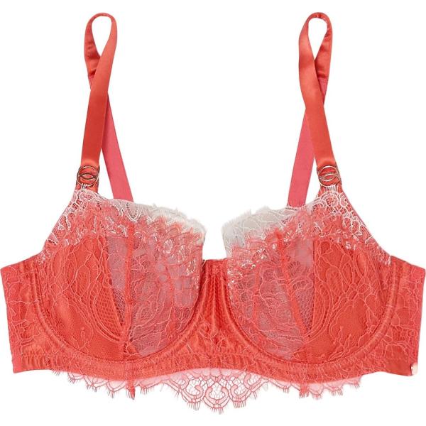 reggiseni Katherine Hamilton rosso tinta unita