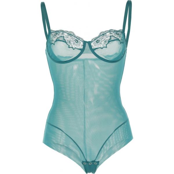 body Christies verde tinta unita