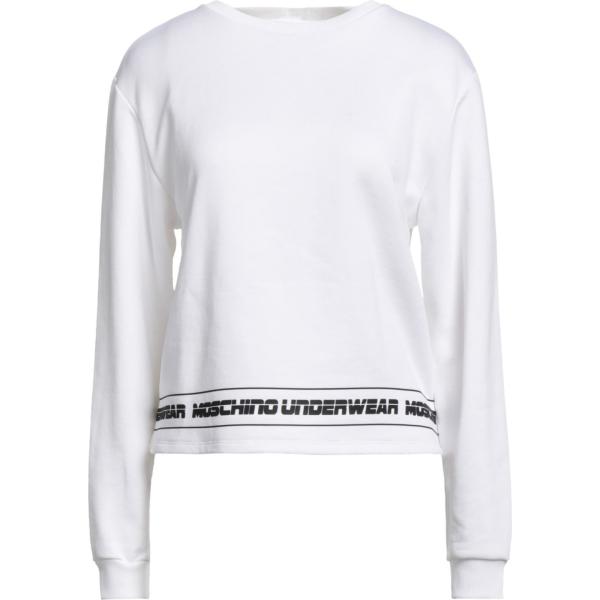 pigiama Moschino bianco tinta unita