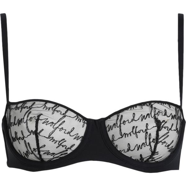 reggiseni a balconcino Wolford multicolore tinta unita