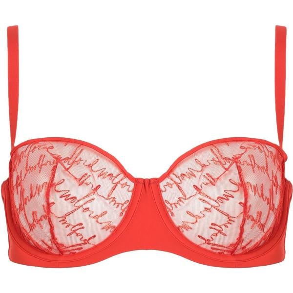reggiseni a balconcino Wolford multicolore tinta unita