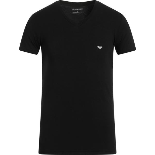 magliette intime Emporio Armani nero tinta unita