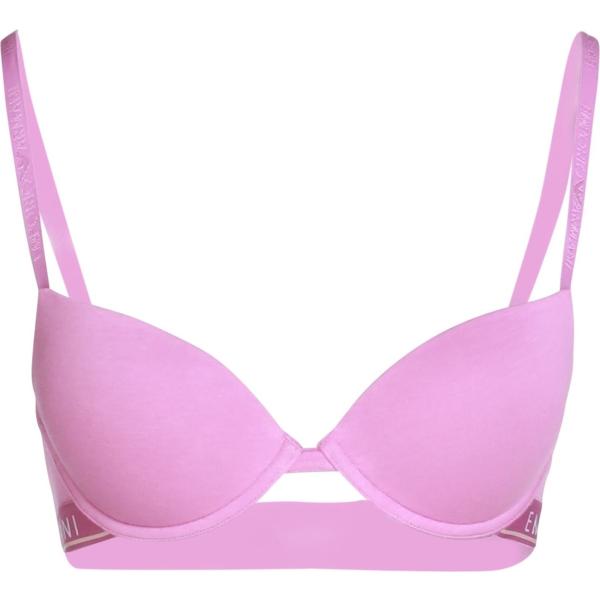 reggiseni push-up Emporio Armani rosa tinta unita