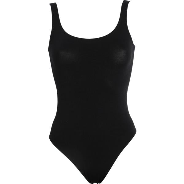 body Wolford nero tinta unita