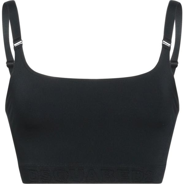 reggiseni Dsquared2 nero tinta unita