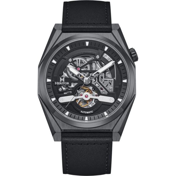orologi Heritor Automatic Watches nero