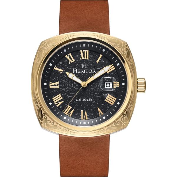 orologi Heritor Automatic Watches marrone
