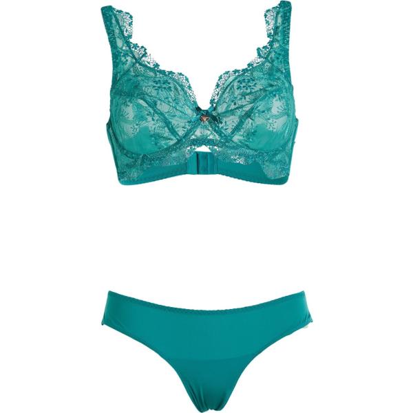 reggiseni Twinset Underwear verde tinta unita