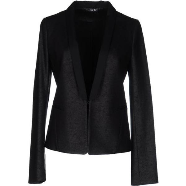 giacca Liu •Jo nero tinta unita
