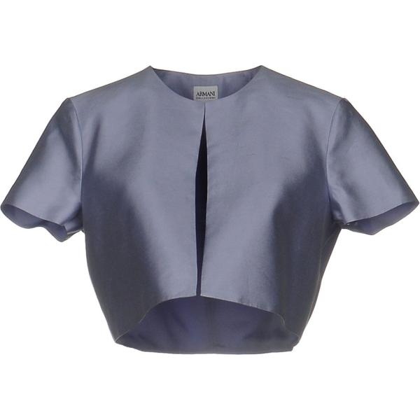 blazer Armani Collezioni grigio tinta unita