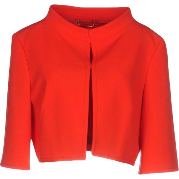 giacca Alberta Ferretti rosso tinta unita