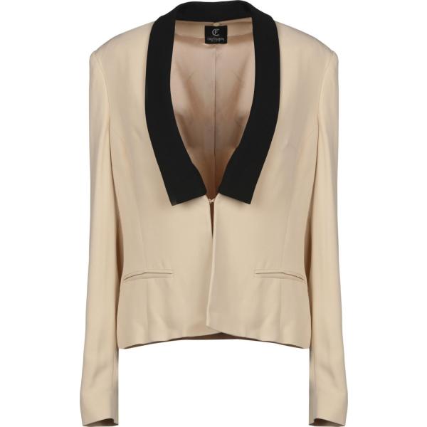 blazer Cristinaeffe marrone tinta unita