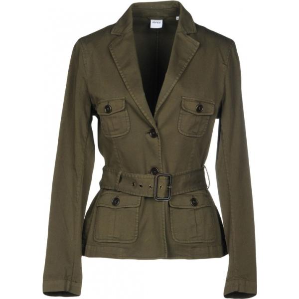 Giacca collo con revers a maniche lunghe in gabardine tinta unita Aspesi tinta unita