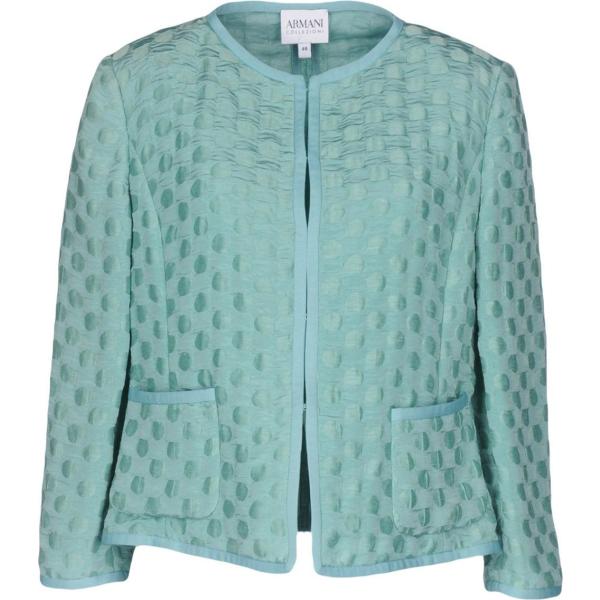 blazer Armani Collezioni verde a pois