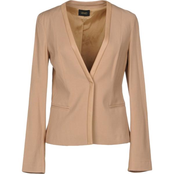 blazer Liu •Jo marrone tinta unita