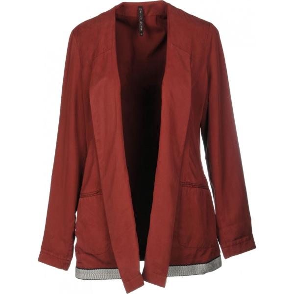 blazer Manila Grace rosso tinta unita