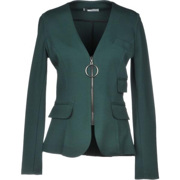 Giacca collo a v a maniche lunghe con zip interno sfoderato jersey Ruetrentatre tinta unita