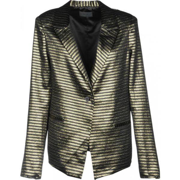 blazer Rta nero a righe