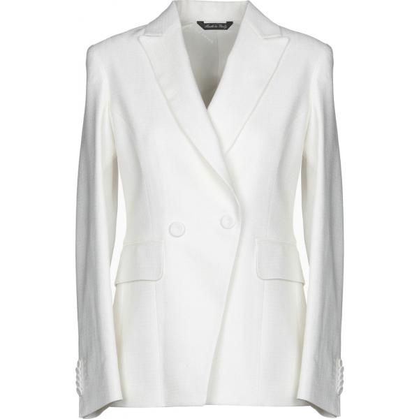 Giacca doppiopetto con spacco posteriore collo con revers a maniche lunghe interno foderato tinta unita Brian Dales tinta unita