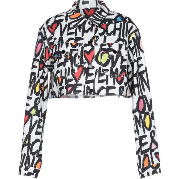 Giacca fantasia collo classico a maniche lunghe interno sfoderato con bottoni Love Moschino