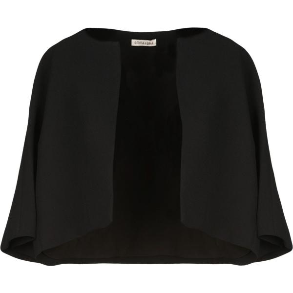 blazer Emma & Gaia nero tinta unita