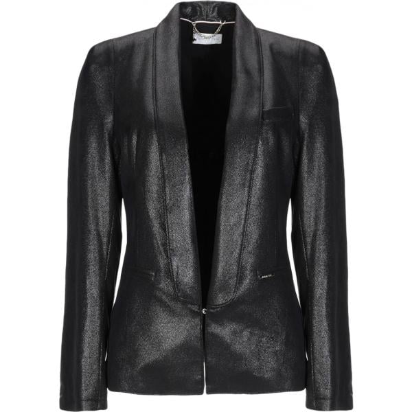 blazer Patrizia Pepe nero tinta unita