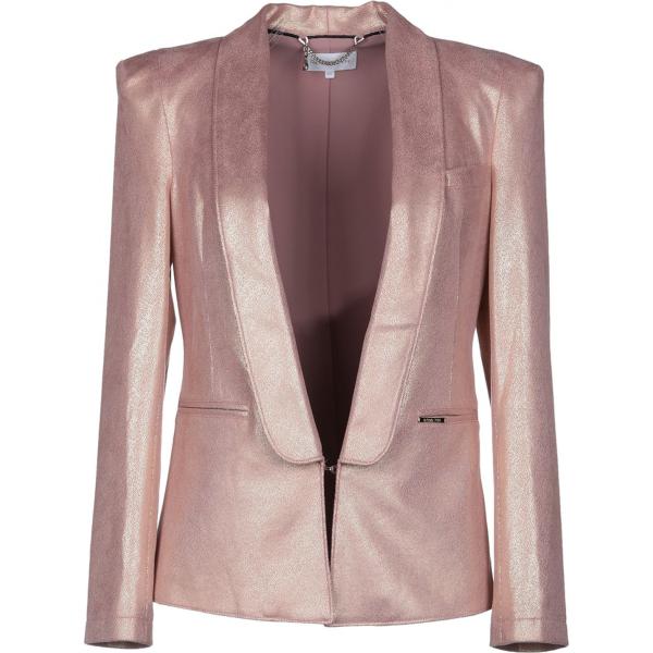 blazer Patrizia Pepe rosa tinta unita