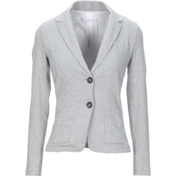 blazer Fabiana Filippi grigio tinta unita