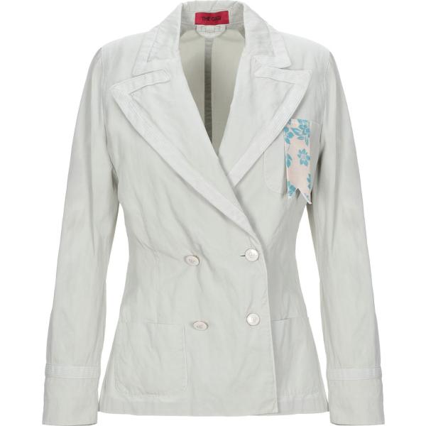 blazer The Gigi grigio tinta unita