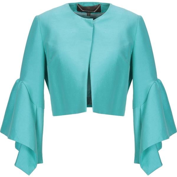 blazer Space Simona Corsellini blu tinta unita