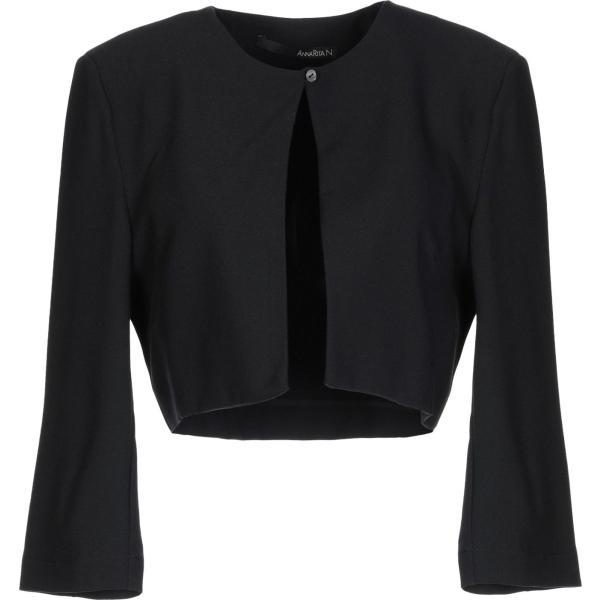 blazer Annarita N nero tinta unita