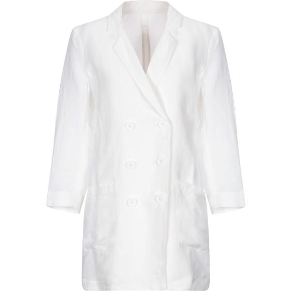 blazer Armani Exchange bianco tinta unita