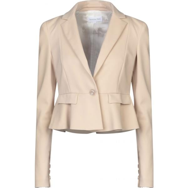 blazer Patrizia Pepe marrone tinta unita
