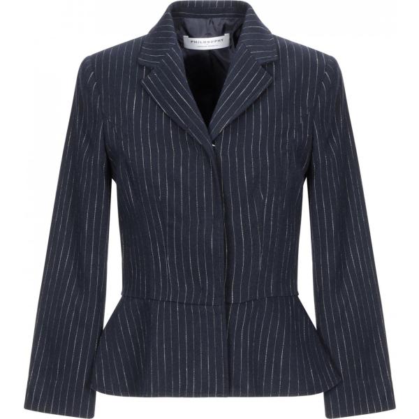 blazer PHILOSOPHY di LORENZO SERAFI... blu a righe