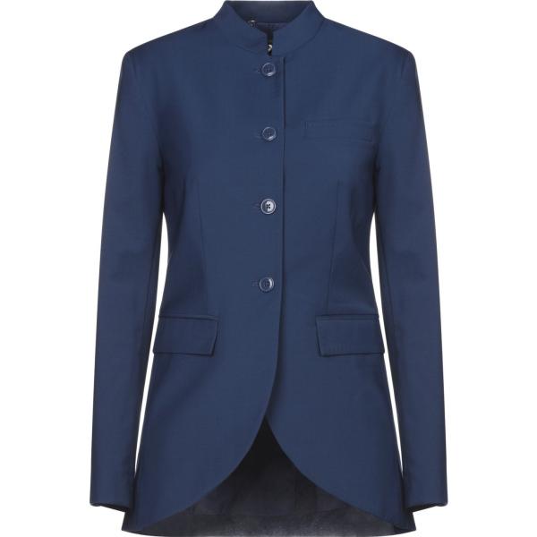 blazer Twinset blu tinta unita
