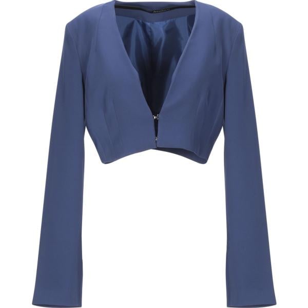 blazer Annarita N blu tinta unita