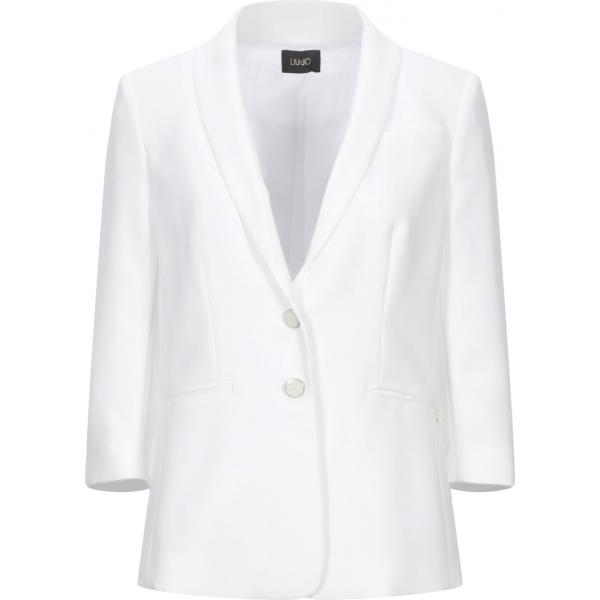 blazer Liu •Jo bianco tinta unita