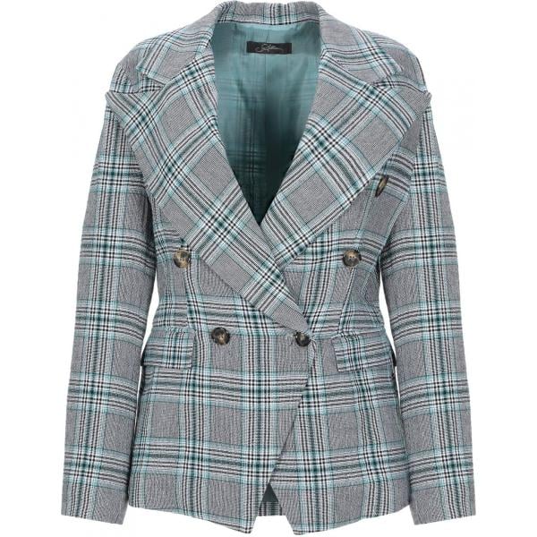 blazer Soallure nero scozzese