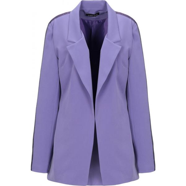 blazer Vanessa Scott viola tinta unita
