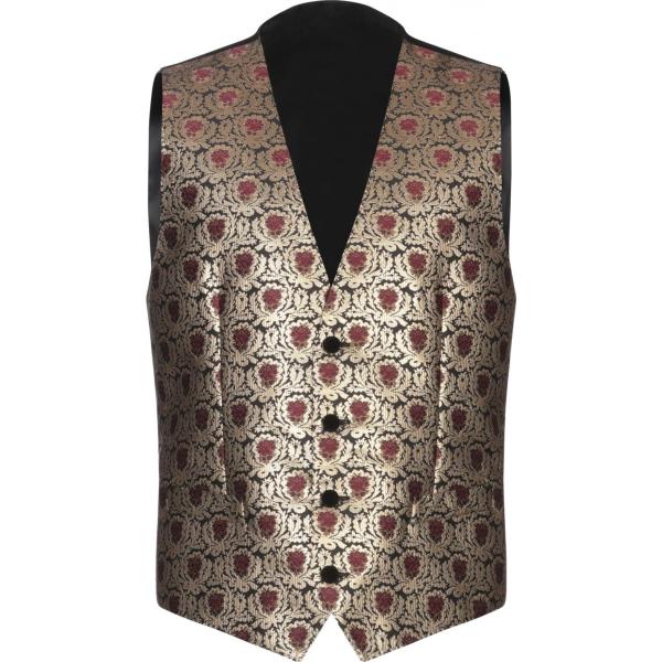 Giacca a panciotto Dolce & Gabbana giallo paisley