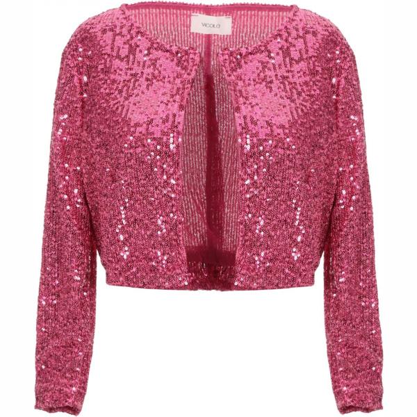 blazer Vicolo viola tinta unita