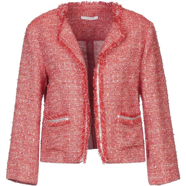 giacca Paola Prata rosso