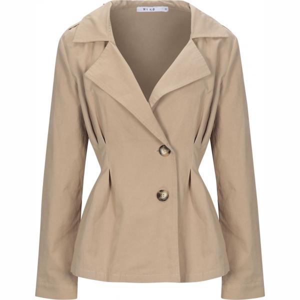 blazer Na-Kd marrone tinta unita