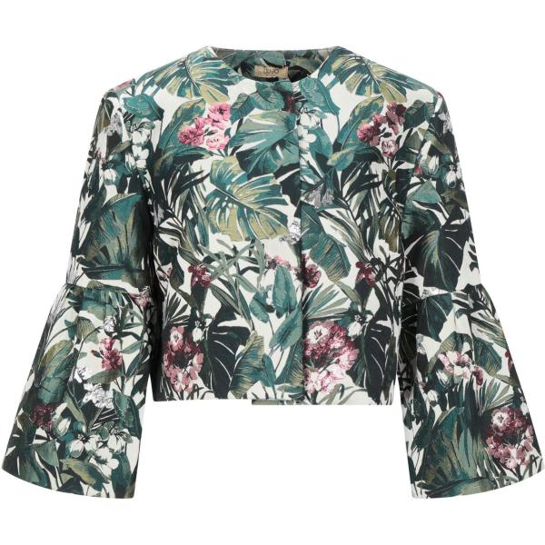 blazer Liu •Jo verde a fiori