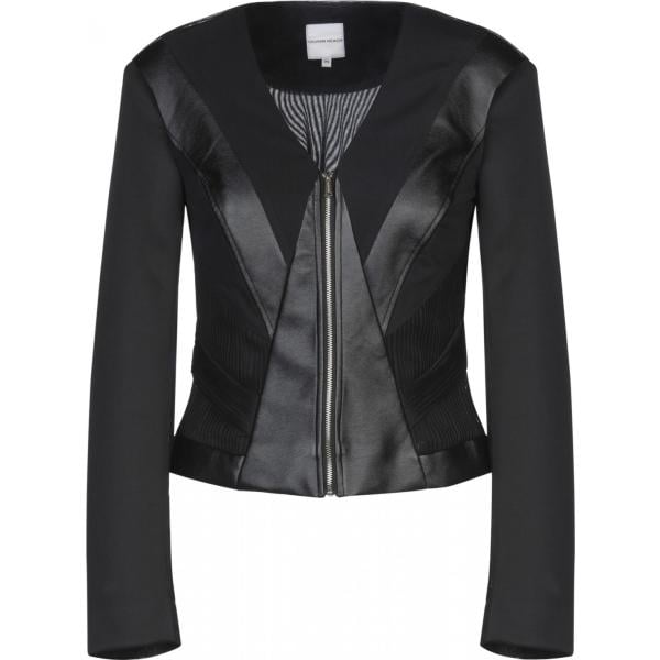 blazer Silvian Heach nero tinta unita
