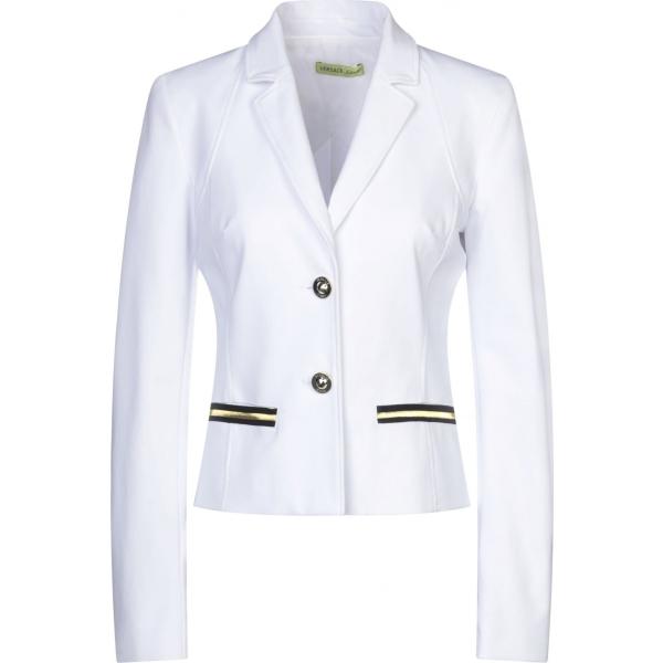 giacca Versace Jeans bianco tinta unita