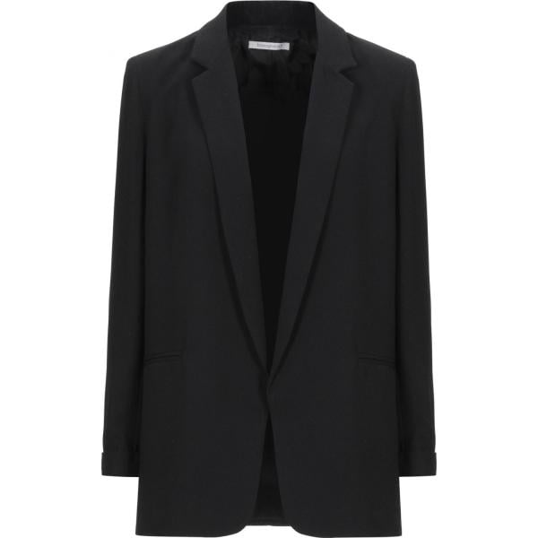 blazer Biancoghiaccio nero tinta unita