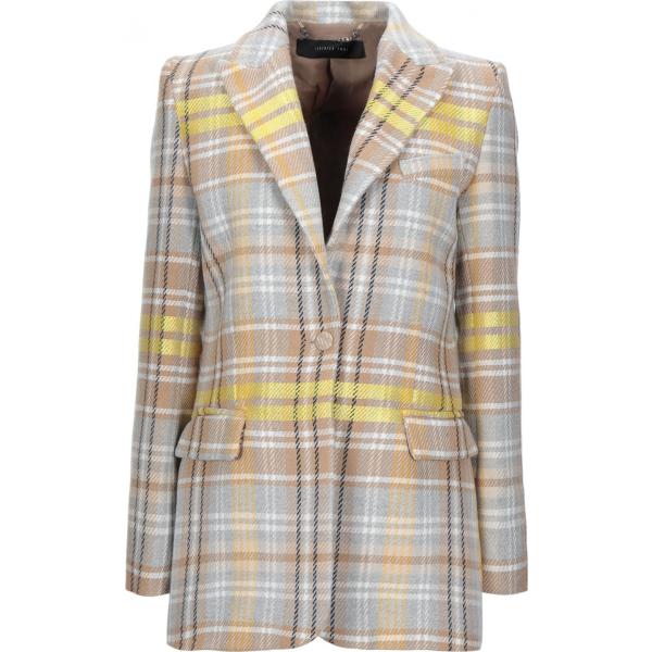 blazer Federica Tosi marrone scozzese