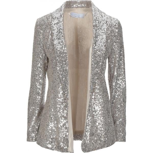 blazer Kaos grigio tinta unita